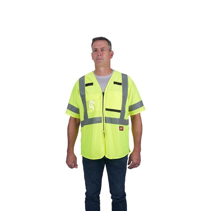 Milwaukee Class 3 High Visibility Safety Vest, large image number 1