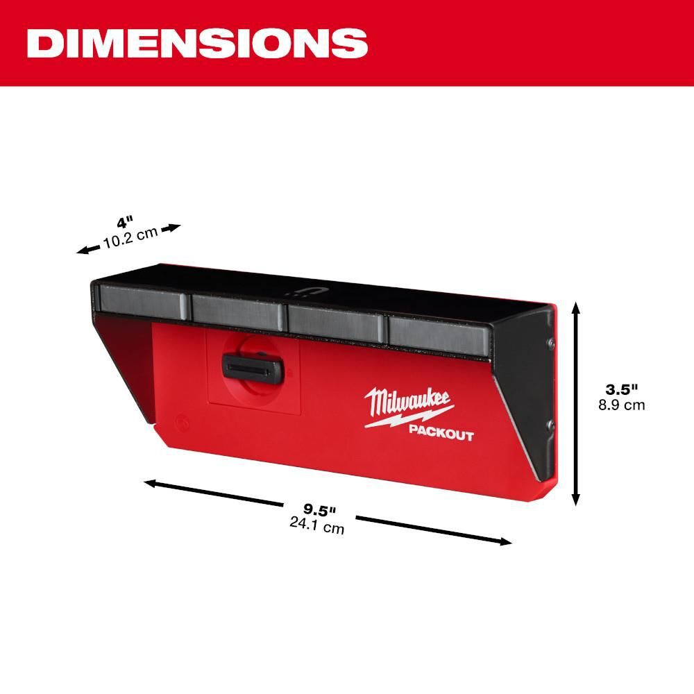 Milwaukee PACKOUT Magnetic Rack, large image number 4