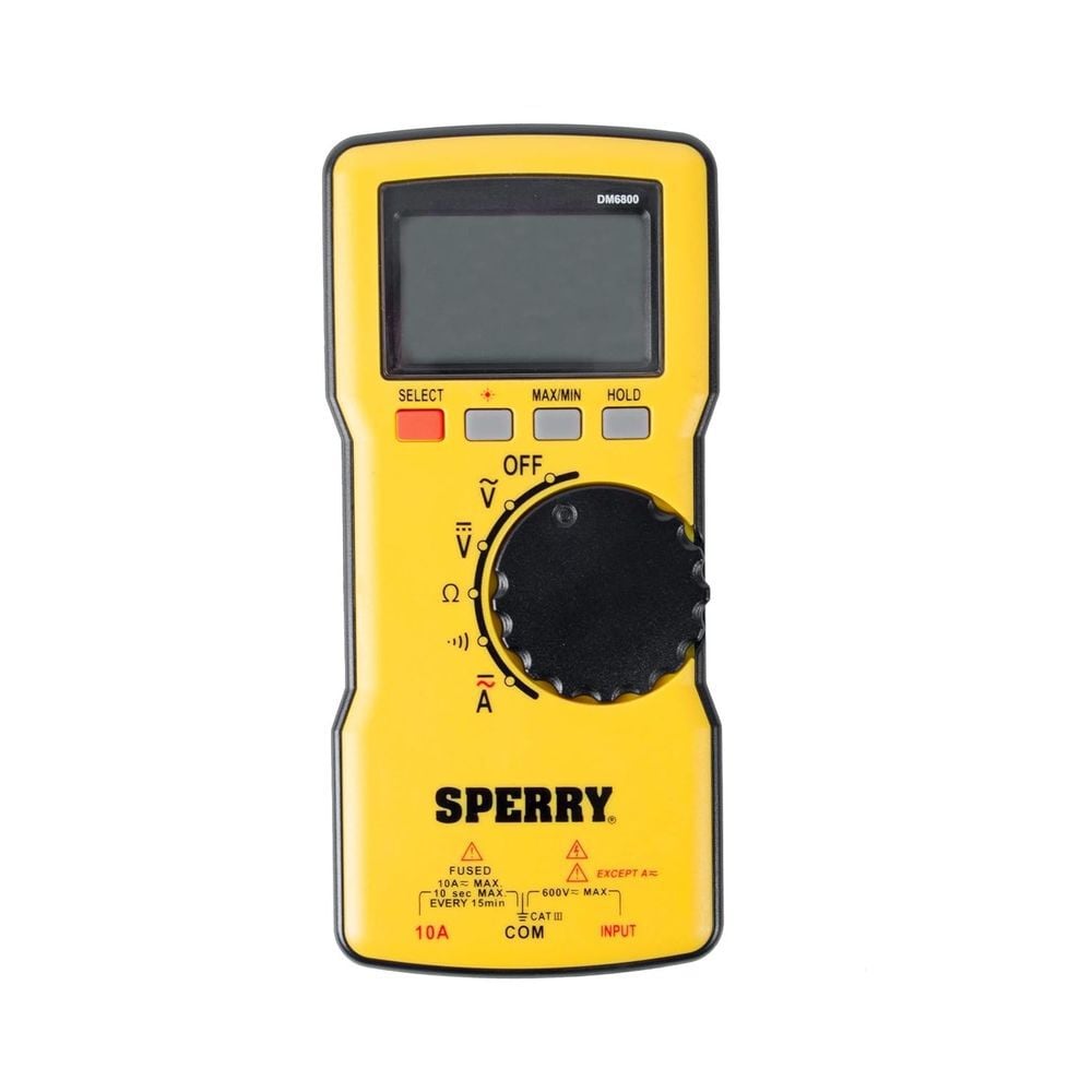 Gardner Bender 600VAC Battery-Powered Autoranging Ultra-Thin Digital Multimeter, large image number 1