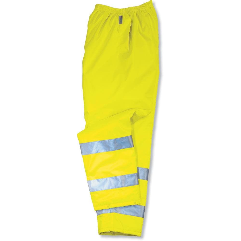 Ergodyne GloWear 8915 Class E Rain Pants - Size Small - 24422