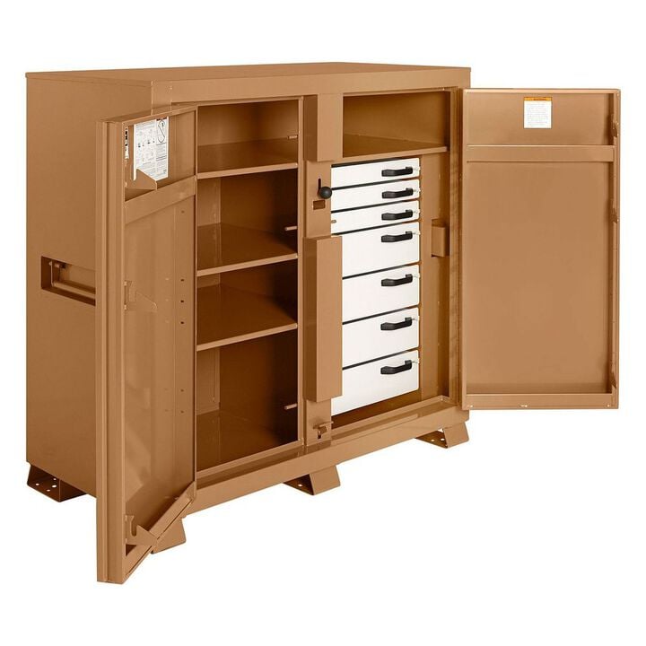 Knaack Model 112 54.9 Cu-Ft. Tan Steel Cabinet, large image number 2