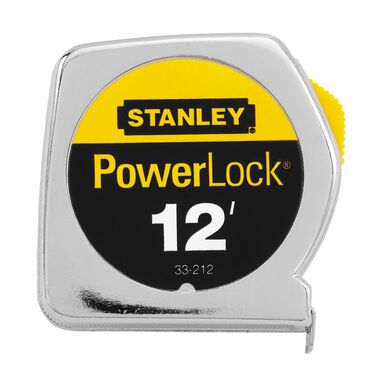 Stanley 12 Ft. PowerLock Tape Rule, large image number 0