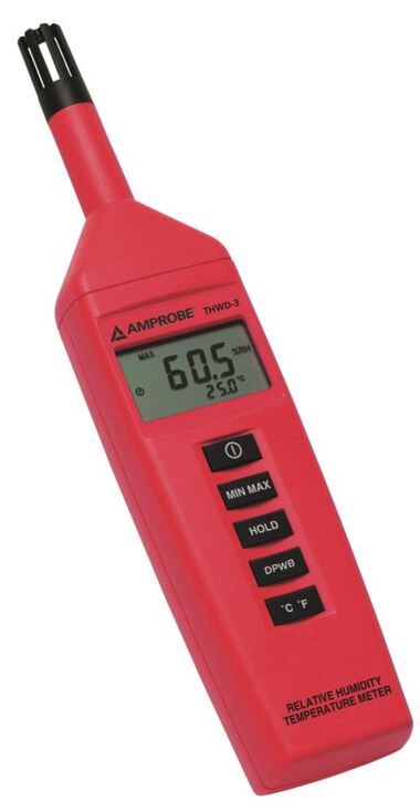 Amprobe Relative Humidity Temperature Meter