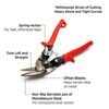 Crescent Wiss 9 1/4 Inch Offset Straight and Left Cut Aviation Snips, small image number 4