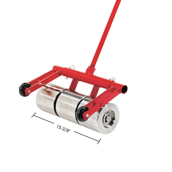 Roberts 100 lb. Vinyl and Linoleum Floor Roller with Transport Wheels, large image number 4
