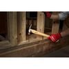 Milwaukee 19oz Smooth Face Hickory Wood Framing Hammer, small image number 5