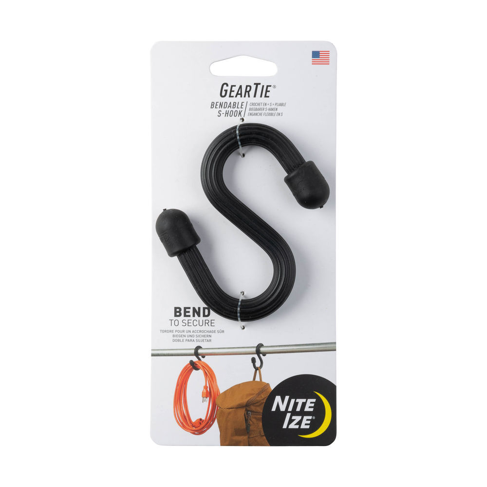 Nite Ize Gear Tie Bendable S Hook, large image number 1