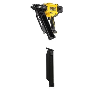 DEWALT 20V MAX Cordless Framing Nailer & Nailer Extended Magazine Bundle