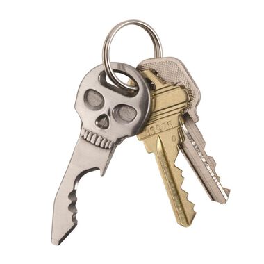 Nite Ize DoohicKey SkullKey Key Tool - Stainless Steel - KMTSK-11-R3, large image number 1