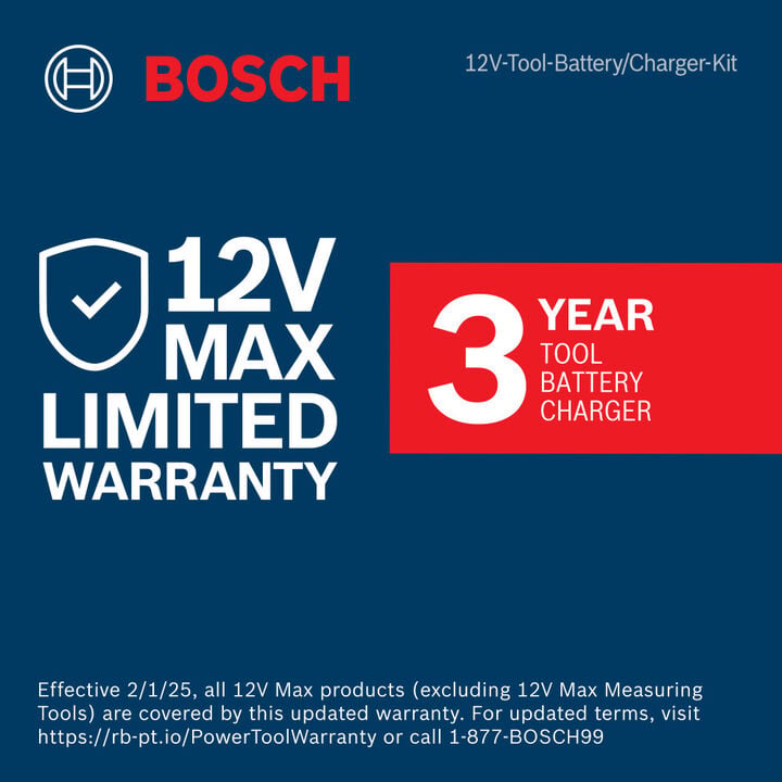 Bosch 12V Max Drill Driver Impact Driver 2 Tool Combo Kit, large image number 6