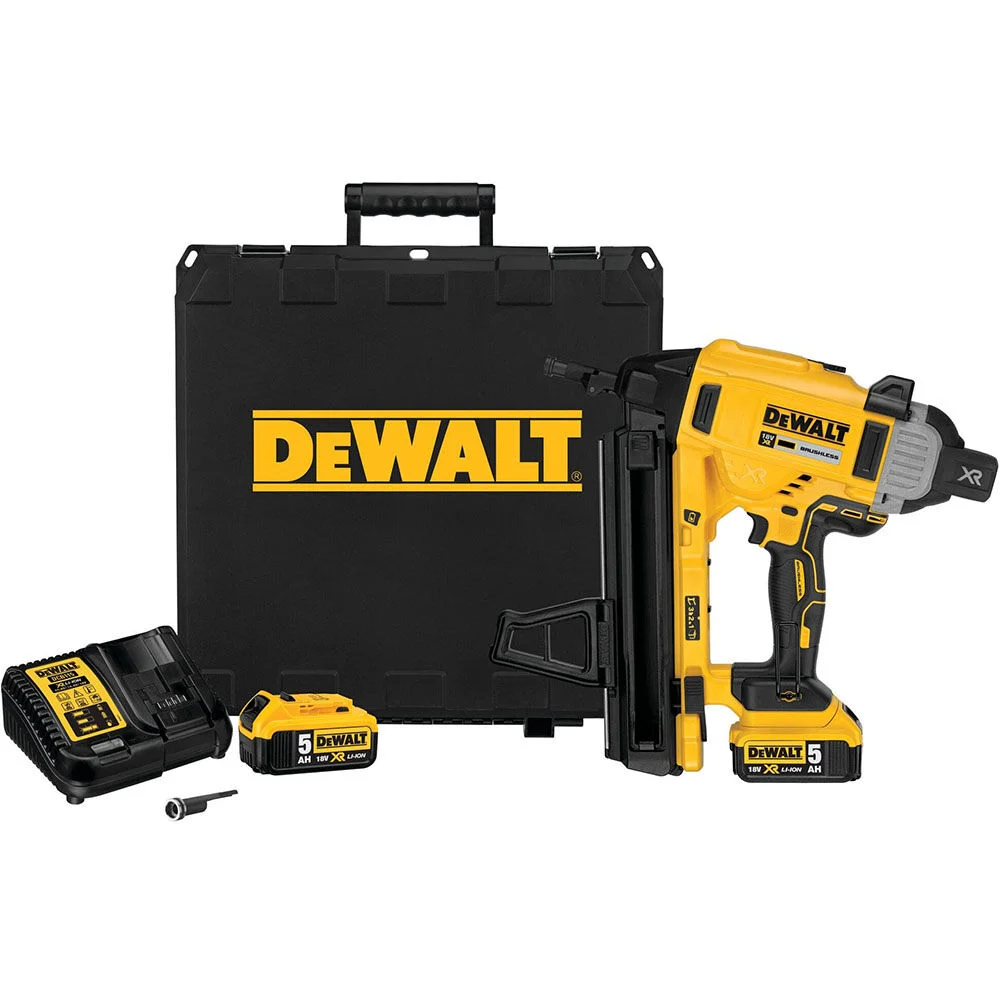 DEWALT 20V MAX Cordless Concrete Nailer Kit, large image number 1