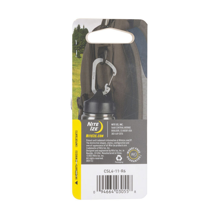 Nite Ize SlideLock Carabiner Stainless Steel #4 Stainless, large image number 1