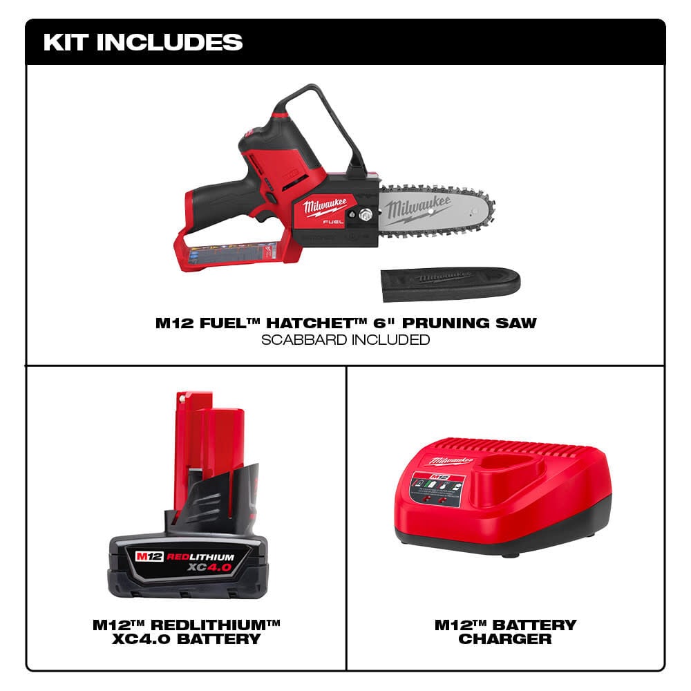 Milwaukee M12 Fuel Hatchet 6inch Pruning Saw Kit 2527 21 Simolary simolary.com 29