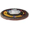 DEWALT 4 1/2in X 5/8in 11 SG80 T29 Ceramic Flap Disc, small image number 4