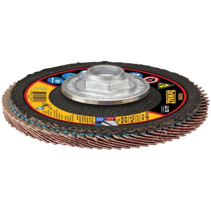 DEWALT 4 1/2in X 5/8in 11 SG80 T29 Ceramic Flap Disc, large image number 3