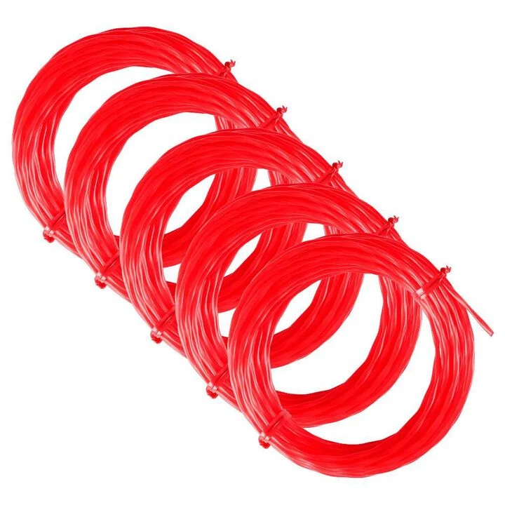 Milwaukee Pre-Cut Twisted Trimmer Line .080 Inch x 25 Ft. 5 Pack