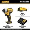 DEWALT 20V MAX Brushless Cordless 1/4 Inch Impact Driver Kit, small image number 4