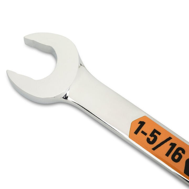 GEARWRENCH 1 5/16 Inch 12 Point Hi-Viz Long Pattern Combination Wrench, large image number 2