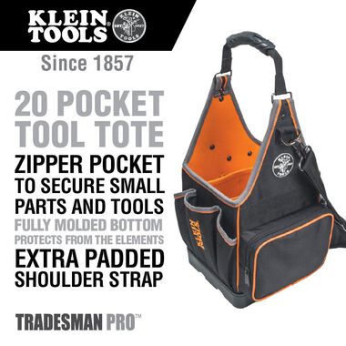 Klein Tools Tradesman Pro 8in Tote, large image number 1