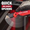 CRAFTSMAN Folding Utility Knife with 3 Blade Storage, small image number 2