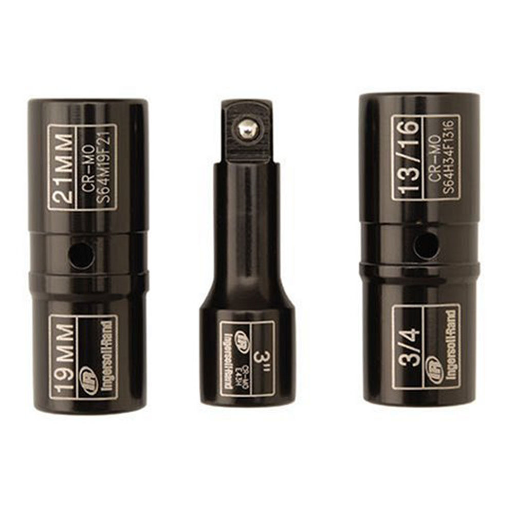 Ingersoll Rand 1/2 In. Drive Lug Nut Flip Socket Set, large image number 1
