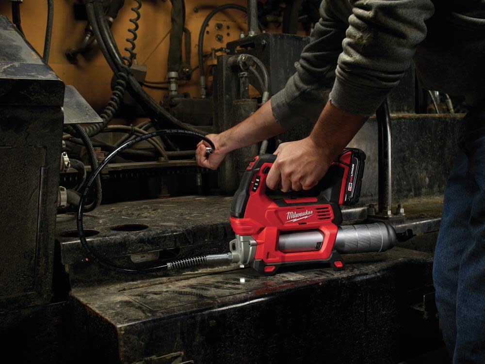 Milwaukee M18 FUEL HTIW with Grease Gun Kit 2767 22GG Acme Tools