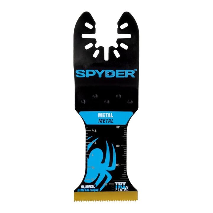 Spyder Osc Tool Blade, 1.35 Inch x 2 Inch Bi-Metal for Wood, Thin Metal & Nails