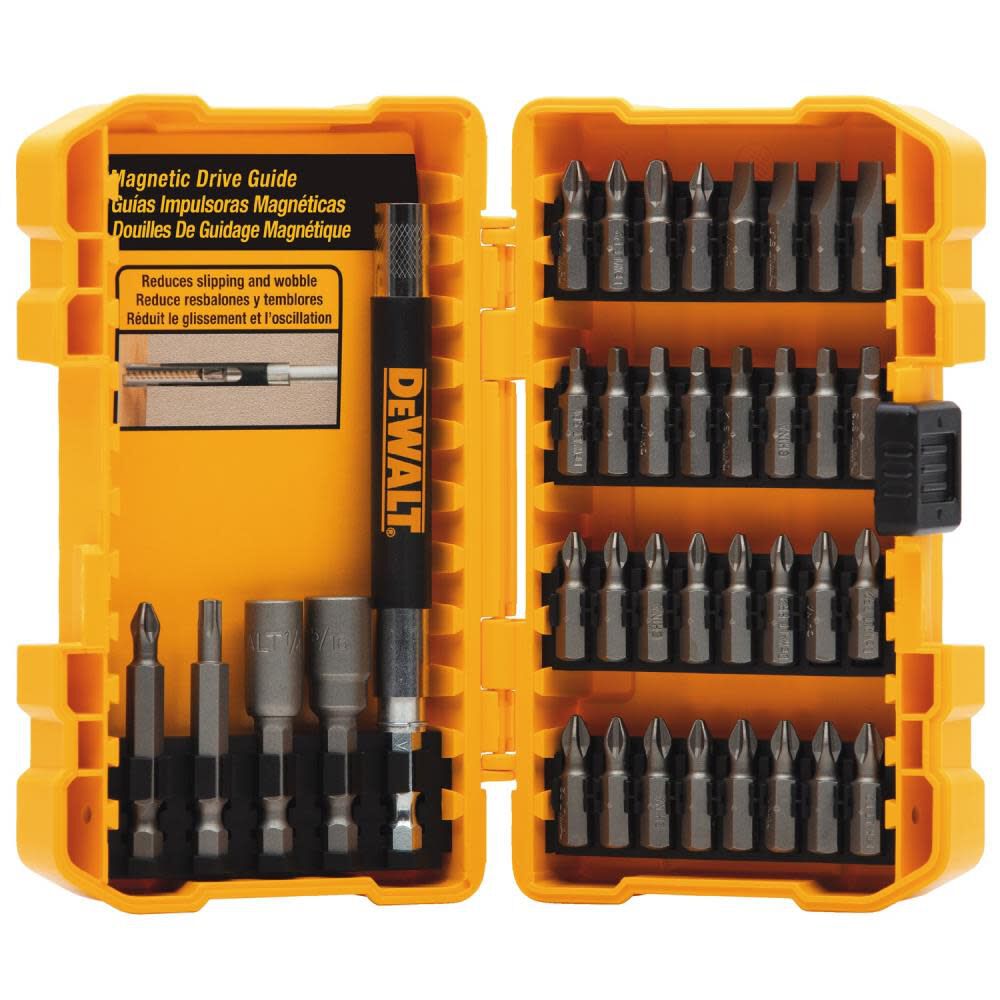 DEWALT 37-Piece Screw Driving Set with Tough Case, large image number 2