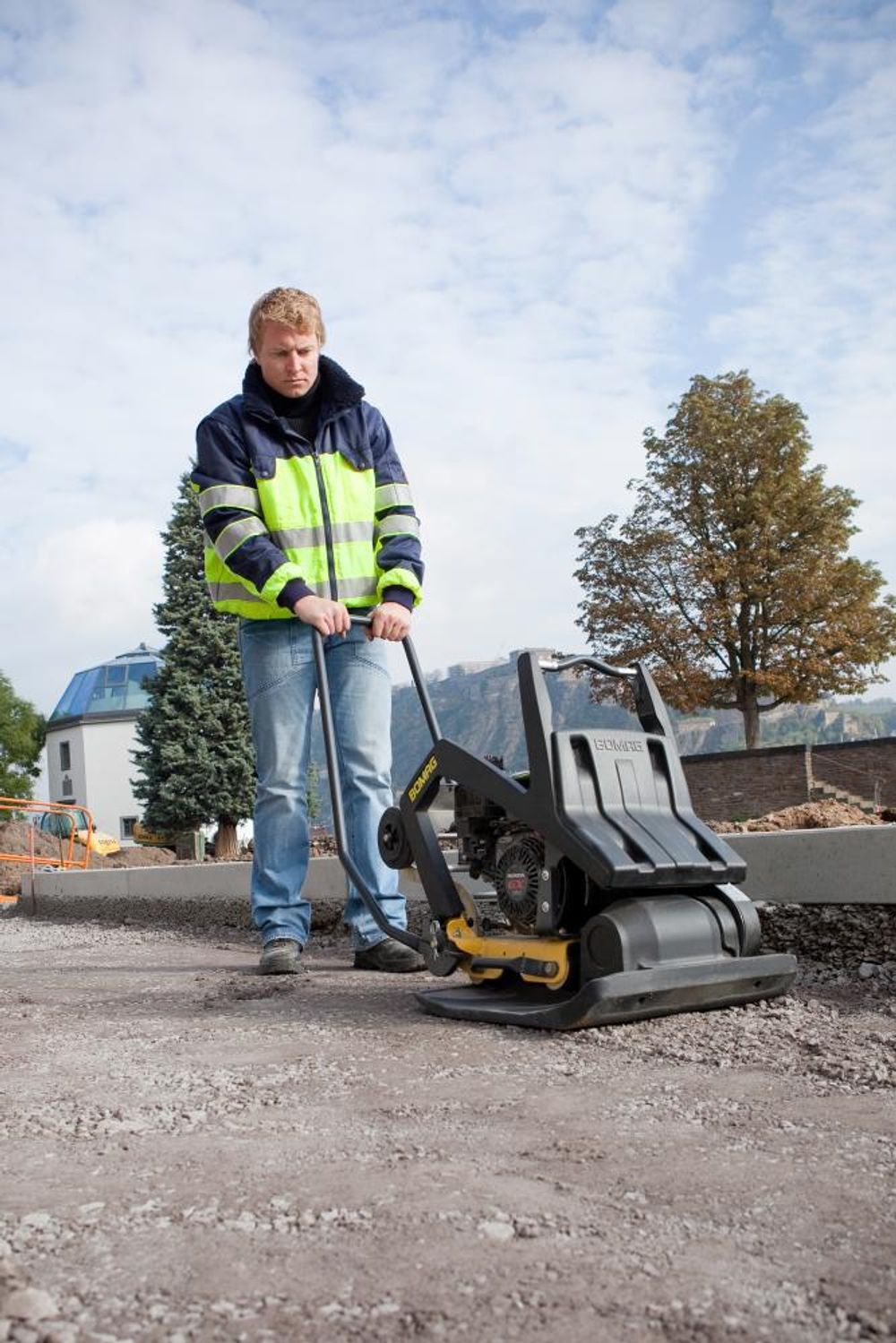 Bomag 19.7 Inch Single Direction Vibratory Plate - Honda GX160 Engine, large image number 3