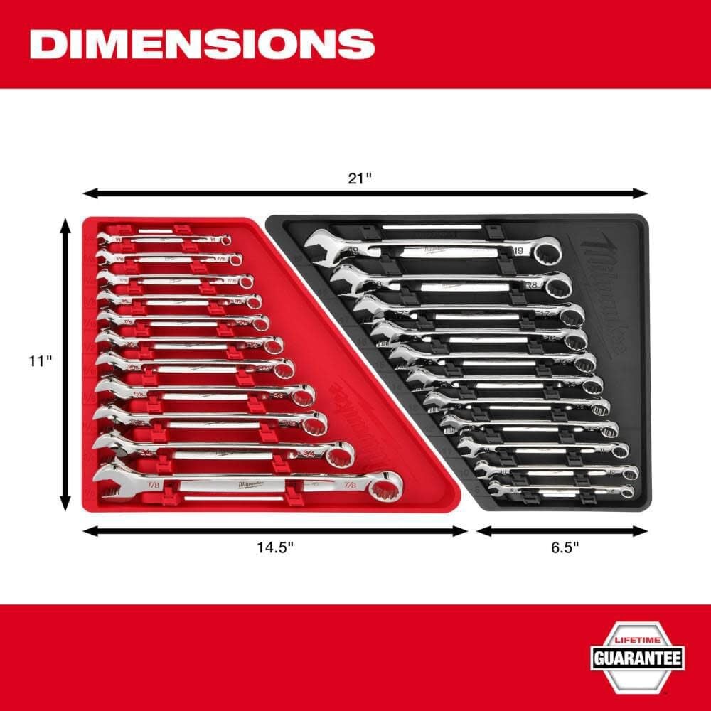 Milwaukee 11 Piece Metric Combination Wrench Set And 11 Piece Sae Combination Wrench Set Bundle Mil000011328 Simolary simolary.com 19