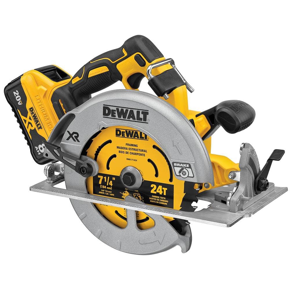 DEWALT 20V MAX POWER DETECT XR Brushless 7-1/4In Circular Saw Kit, large image number 3