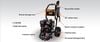 Echo 3100 PSI 2.5 GPM Gas Powered Cold Water Pressure Washer with 4 Spray Nozzles, small image number 2
