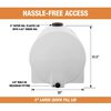 Buyers Products Company 125 Gallon Storage Tank with Legs - 44 Inch x 30 Inch x 31.5 Inch, small image number 5