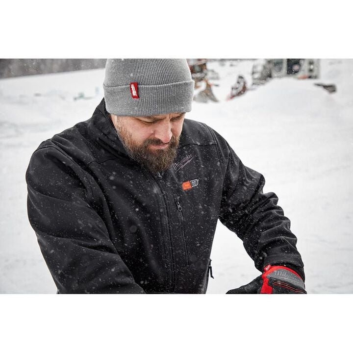 Milwaukee M12 Heated TOUGHSHELL Jacket Kit, Medium, Black (Reconditioned), large image number 11
