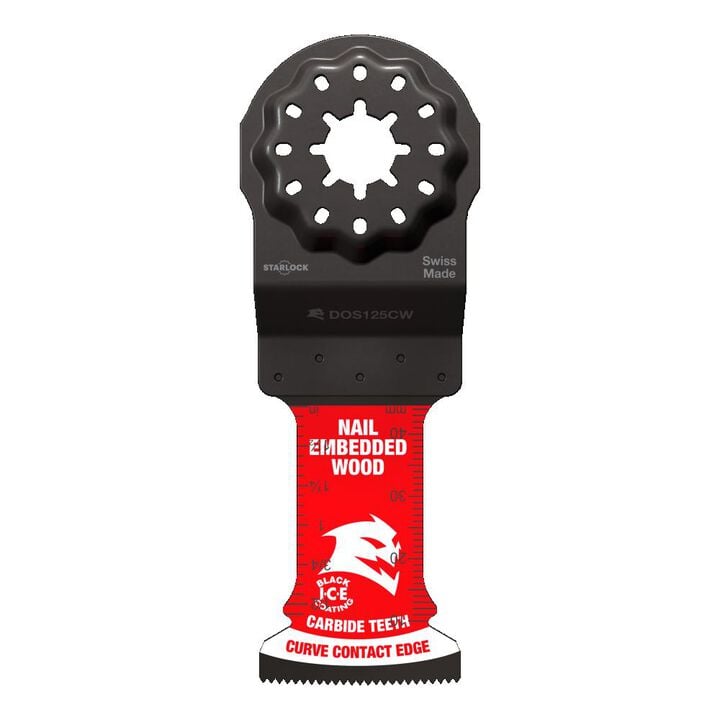 Diablo Tools 1-1/4in Starlock AMPED Carbide Teeth Oscillating Blades for Nail-Embedded
