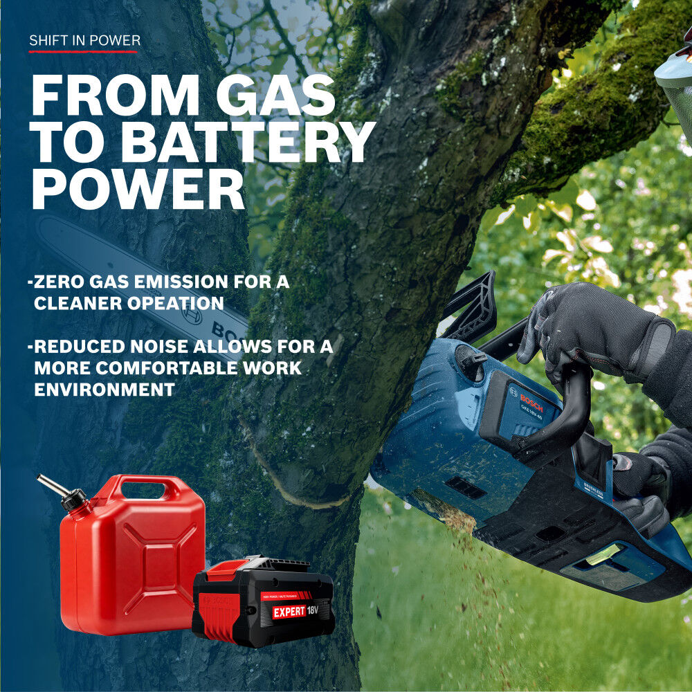 Bosch 18V 16 Inch Chainsaw (Bare Tool), large image number 6