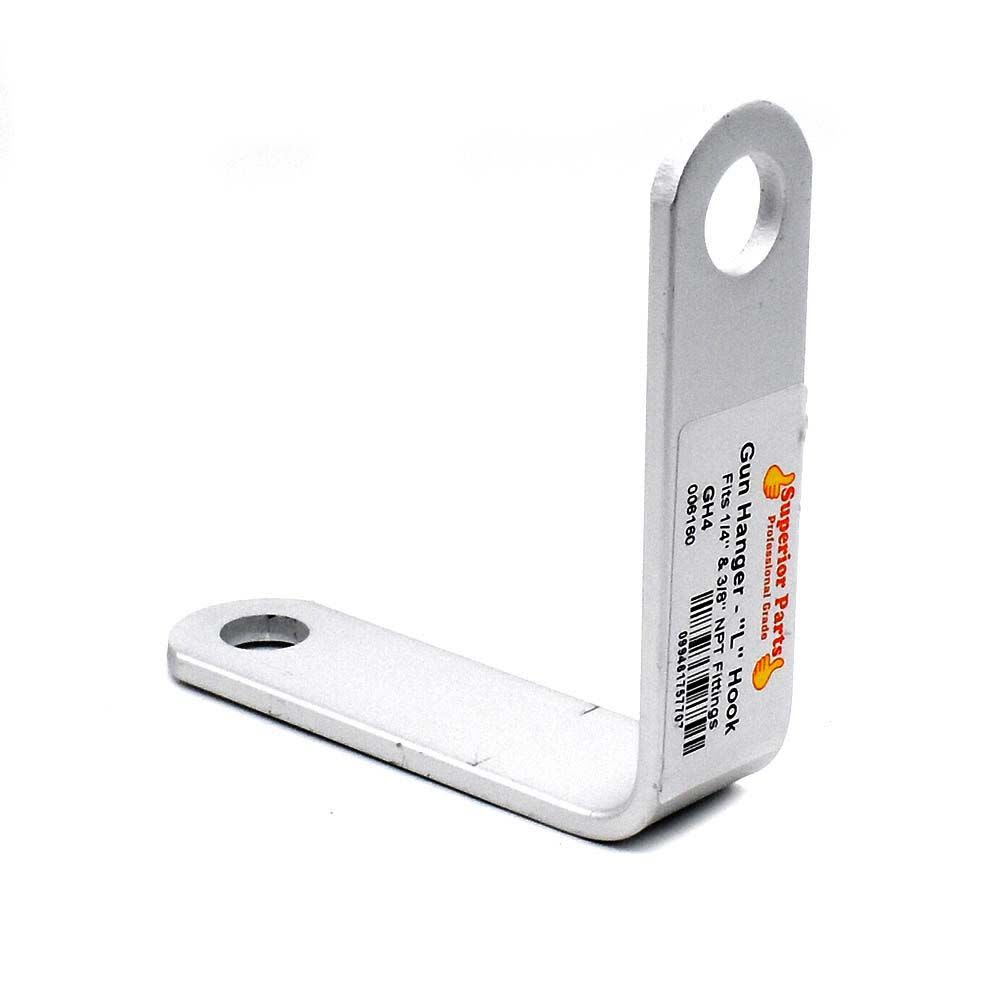 Superior Parts Aluminum L Shaped Rafter Hook for Nail Guns W/1/4 and 3/8 Inch NPT, large image number 3