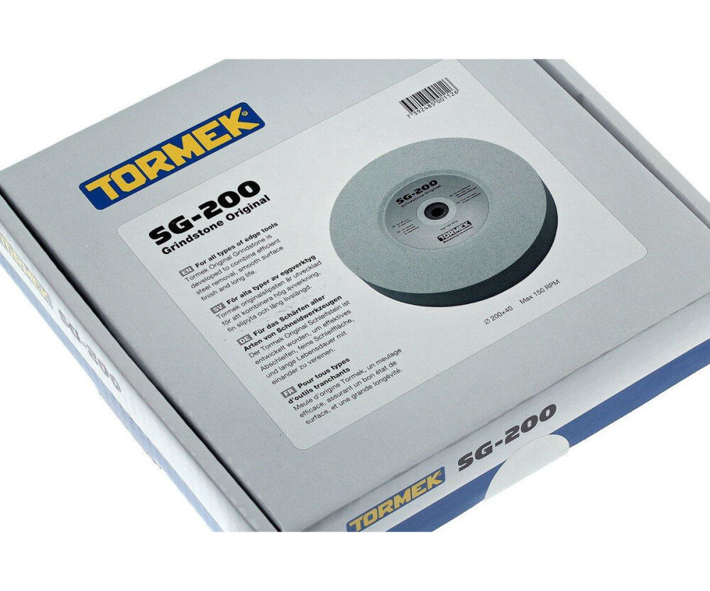 Tormek 7-7/8 Inch Aluminum Oxide Original Grindstone, Gray, large image number 3