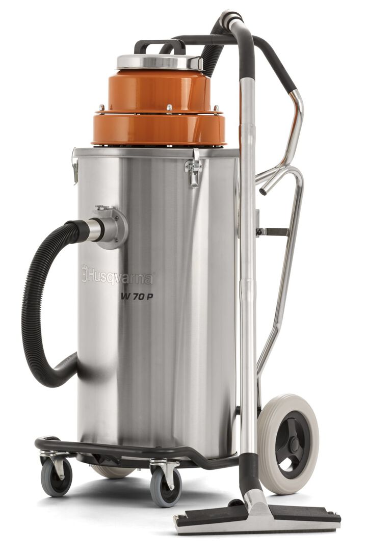 Husqvarna Construction W 70 P 120V Industrial Slurry Vacuum