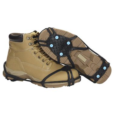 Due North Light Industrial Over Shoe, Slip Resistant Traction Footwear with Grip Carbide Spikes