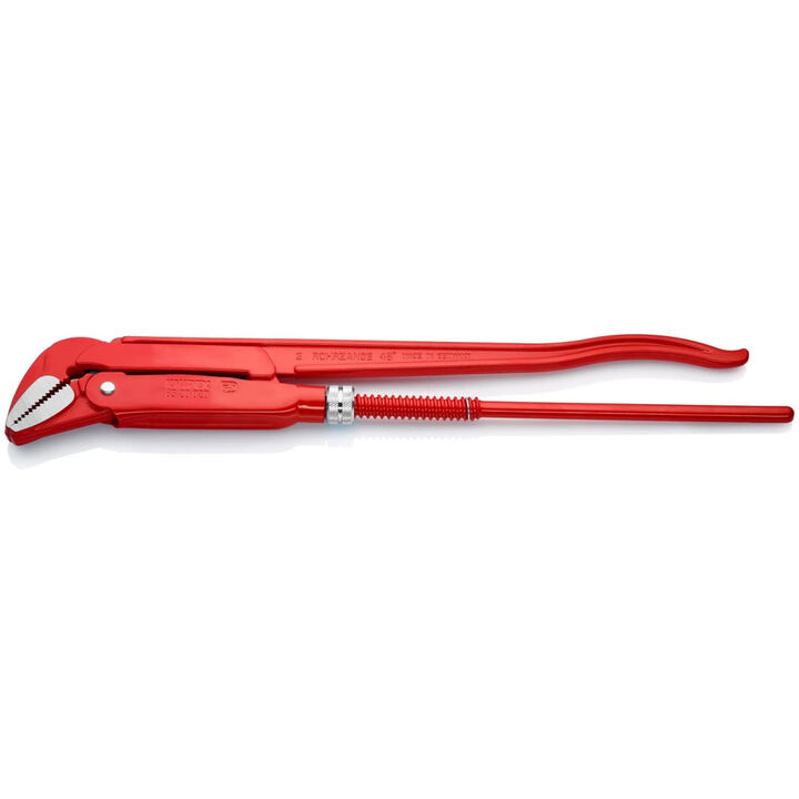 Knipex Pipe Wrench 45 Degree Angled 570 mm Swedish Pattern, large image number 1