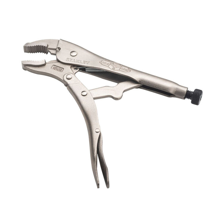 Stanley 10 Inch Curved Jaw Locking Pliers, large image number 3