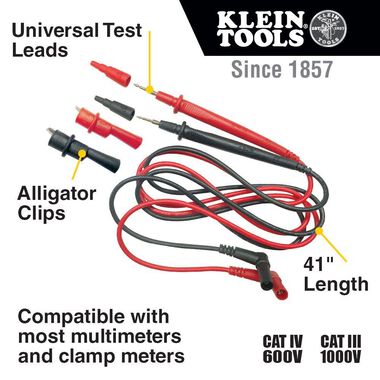 Klein Tools Test Lead Set Right Angle, large image number 1