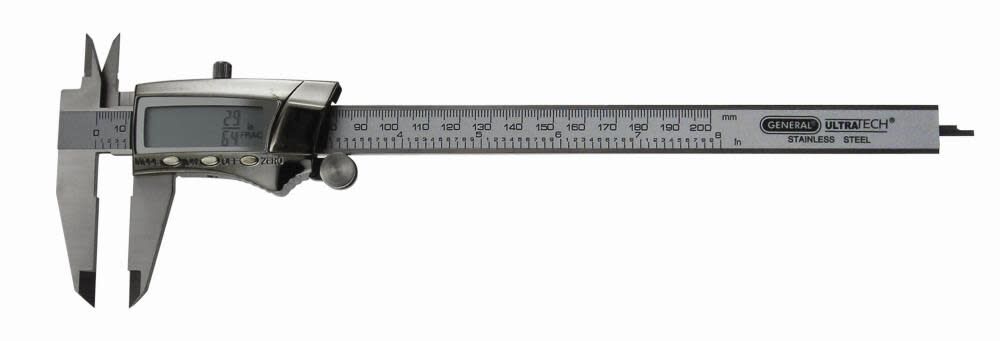 General Tools Digital Fractional Caliper - 8 in, large image number 1
