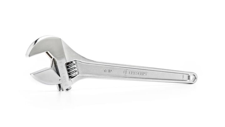 Crescent 18In Chrome Adjustable Wrench, large image number 1