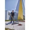 Rubbermaid 36in Black Polypropylene Medium Push Broom with Steel Handle, small