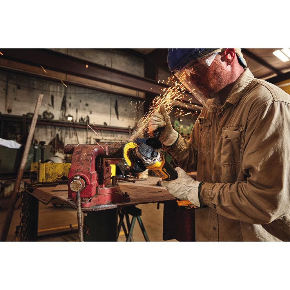 DEWALT 20V MAX XR Paddle Switch Small Angle Grinder 4.5in Kit, large image number 5