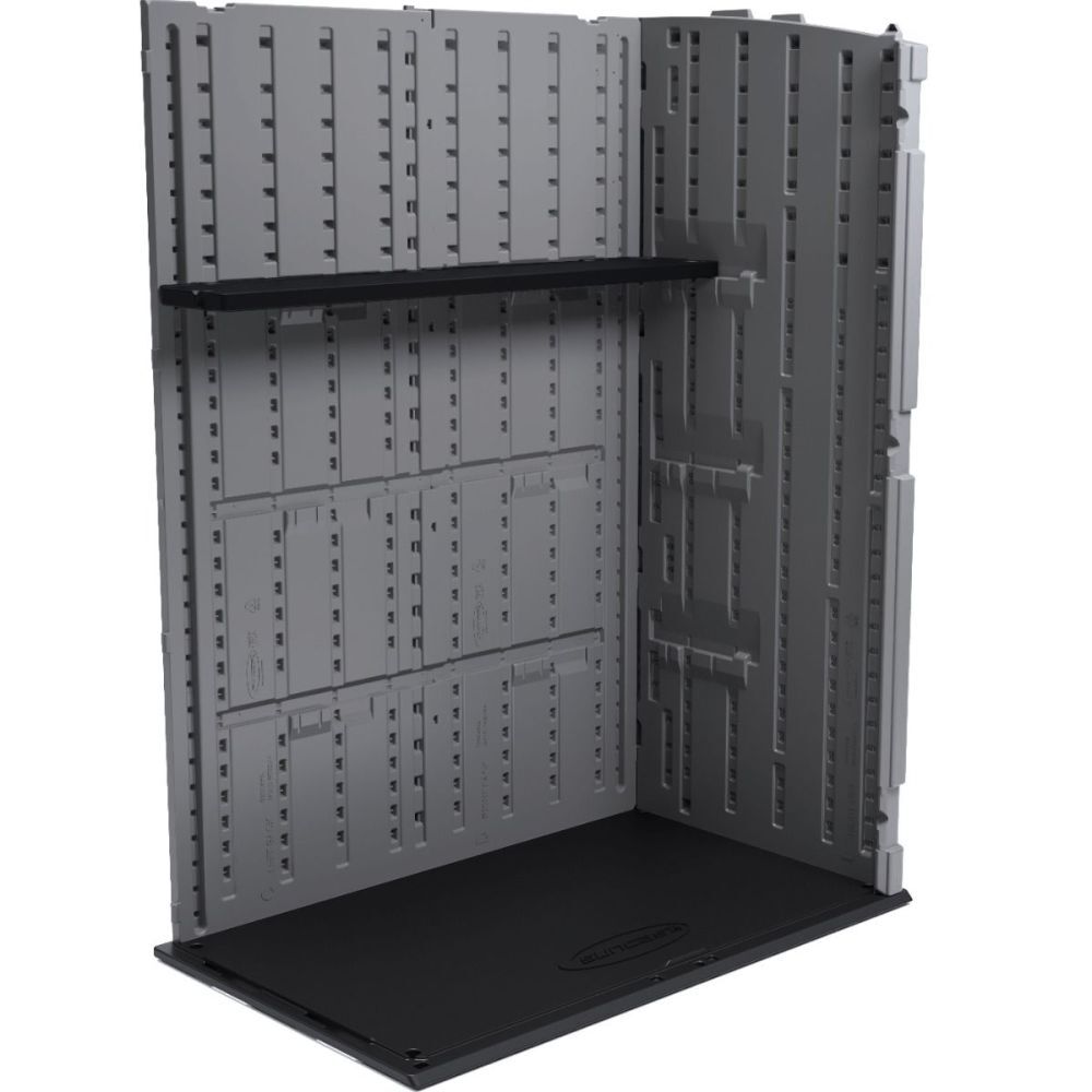 Suncast 50 In. x 10.25 In. x 1.25 In. Black Horizontal Shed Shelf, Black, large image number 4