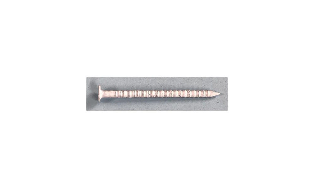 304 Stainless Steel Ring Shank Painted Trim Nail SST3A1258252WH from MAZE  NAILS - Acme Tools