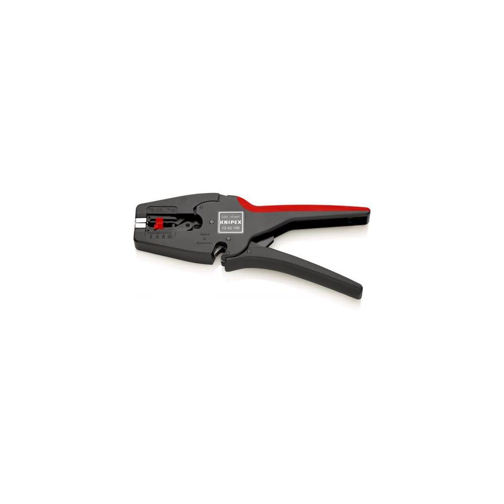Skære gør ikke Blodig Knipex Automatic Insulation Stripper 195mm 8-32 AWG 12 42 195 from KNIPEX -  Acme Tools